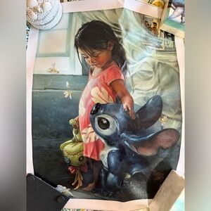 Lilo and Stitch Art Print